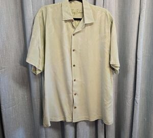 Tommy Bahama Sage Green Casual Button Down Shirt
